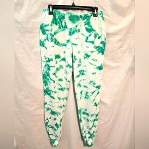 Grayson Theeads - Green Tye-Dye sweat pants - (S)